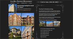 Desktop Screenshot of jackbellproperties.com